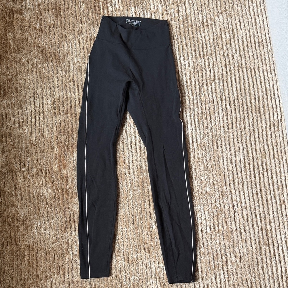 Black High-Waisted Leggings